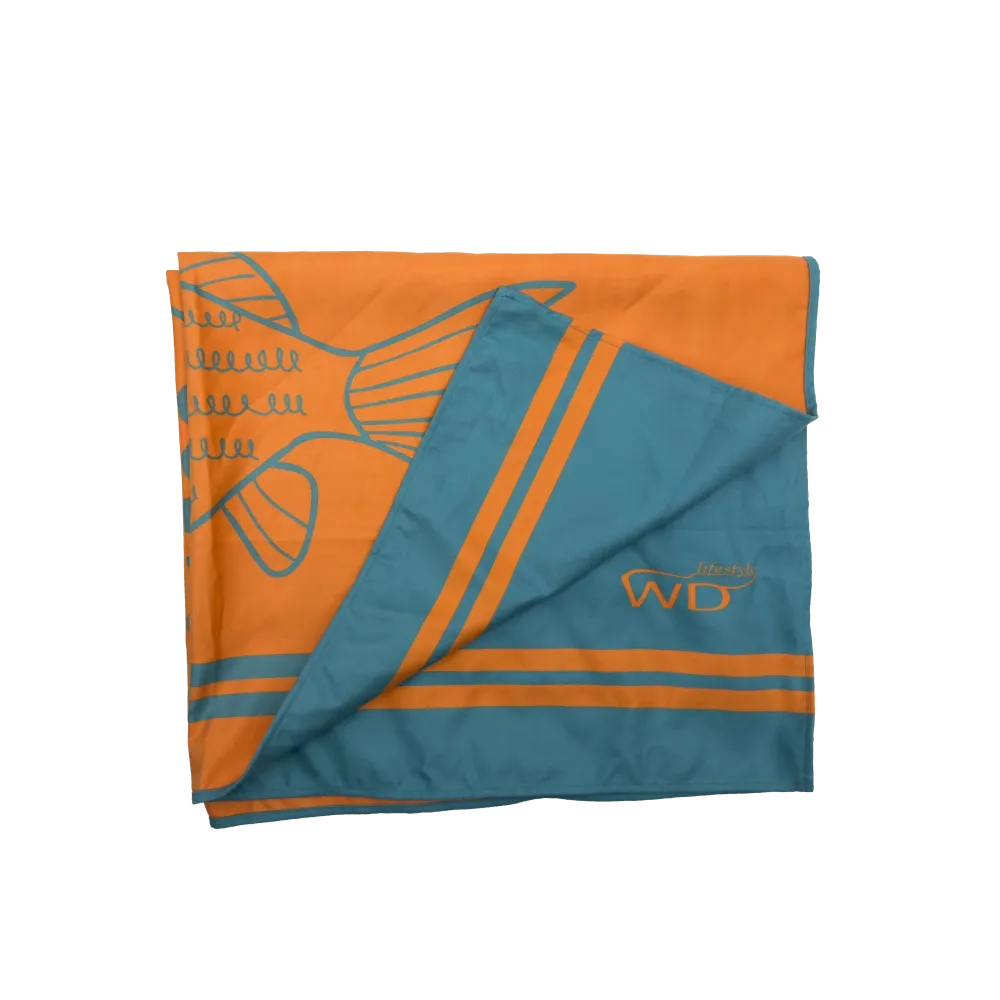 microfiber fleece beach towel